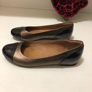 Clark soft shoes with high quality leather